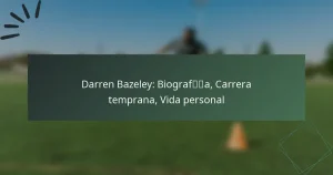 Darren Bazeley: Biografía, Carrera temprana, Vida personal