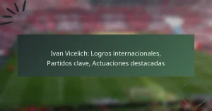 Ivan Vicelich: Logros internacionales, Partidos clave, Actuaciones destacadas